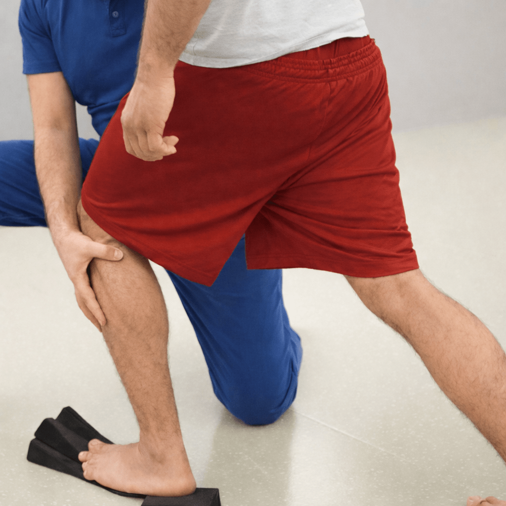 Anatomy in Motion (AiM) gait assessment and movement therapy session in Great Neck NY