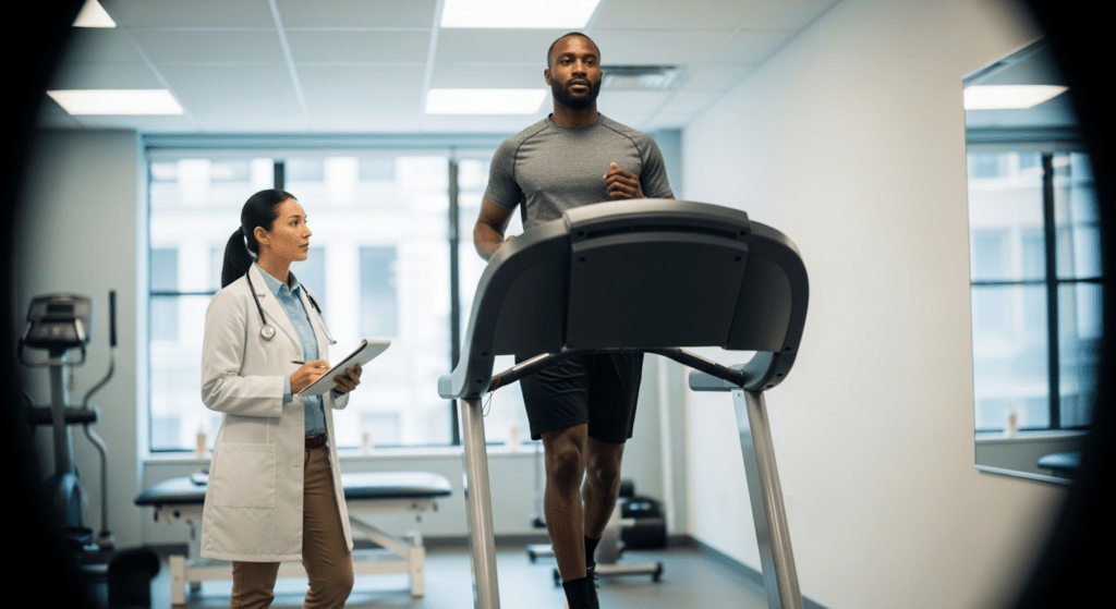 Professional gait analysis assessment for athletes in New York City